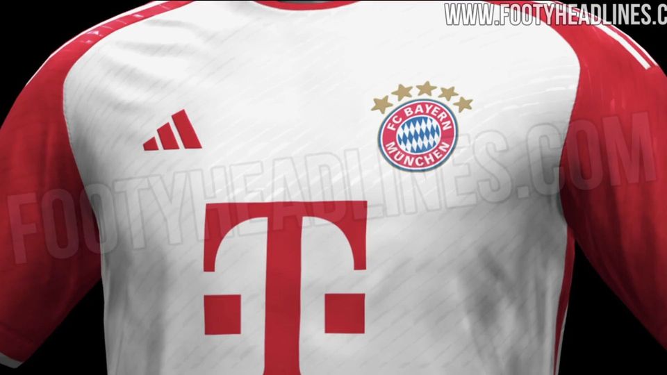  Bericht: So sieht das neue Bayern-Trikot 2023/24 aus! - AllSportz.de Illustration 