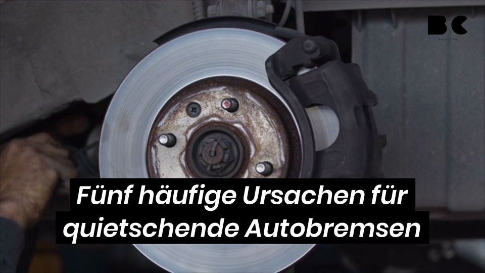 Fünf häufige Ursachen für quietschende Autobremsen BuzzClips