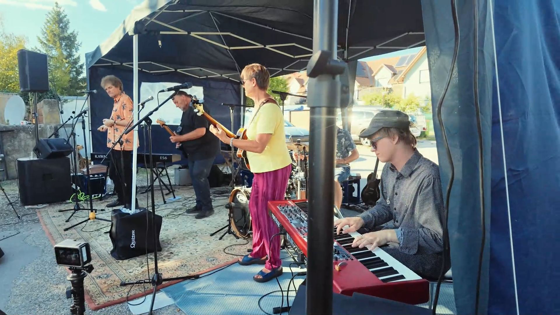 Video: Waldgassen-Blues Open-Air in Deutsch-Wagram: Hannes Kasehs Blues Quintett feat. Christian Dozzler
