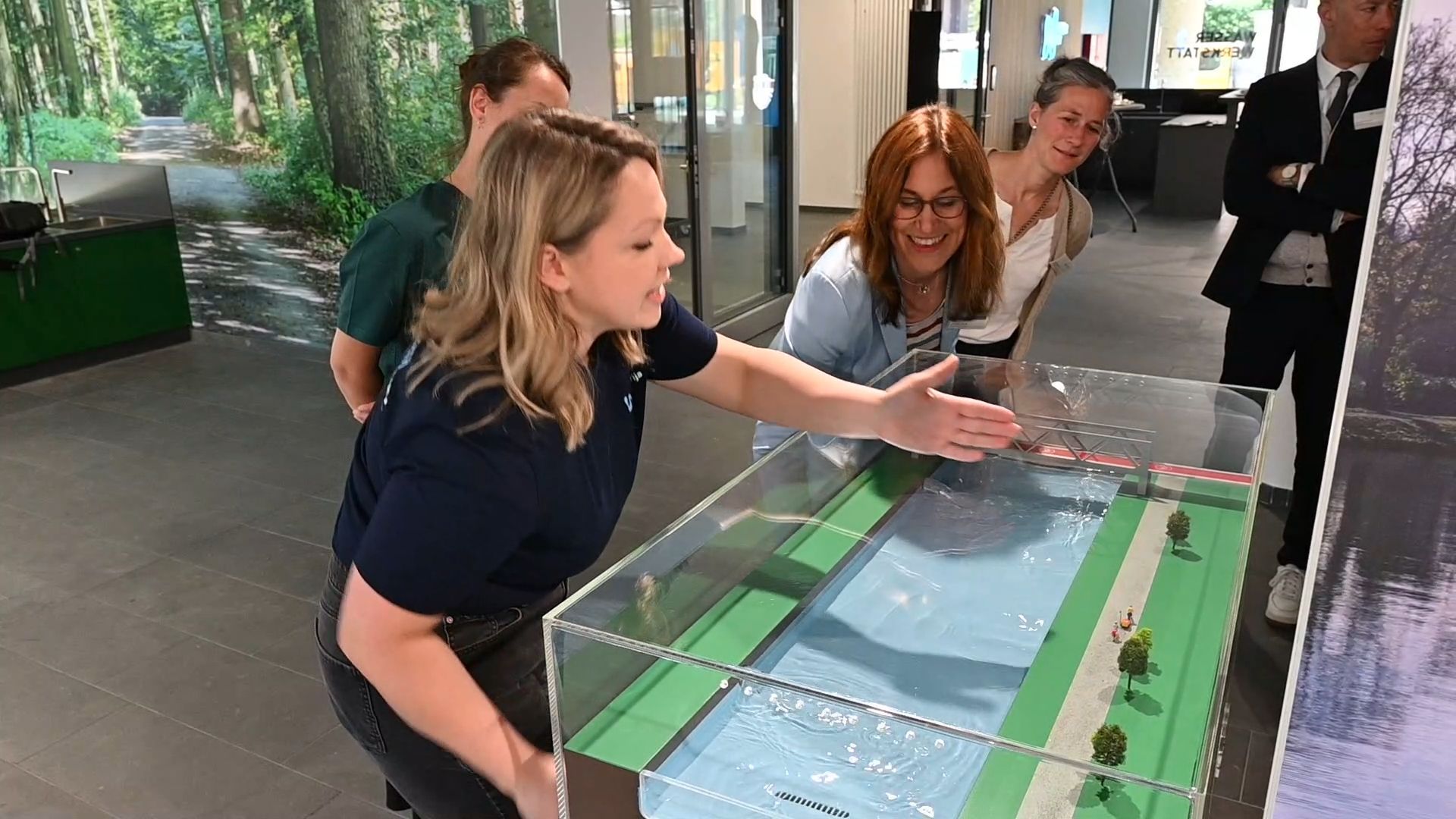 Tour of the Opening of the Water Workshop