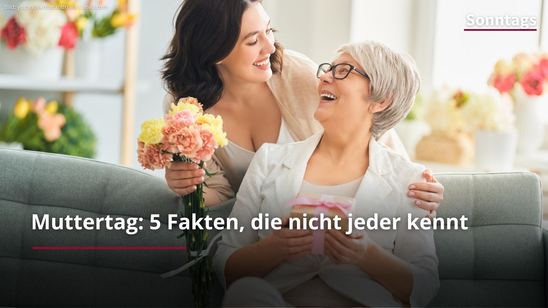 Muttertag: 5 Fakten, die nicht jeder kennt