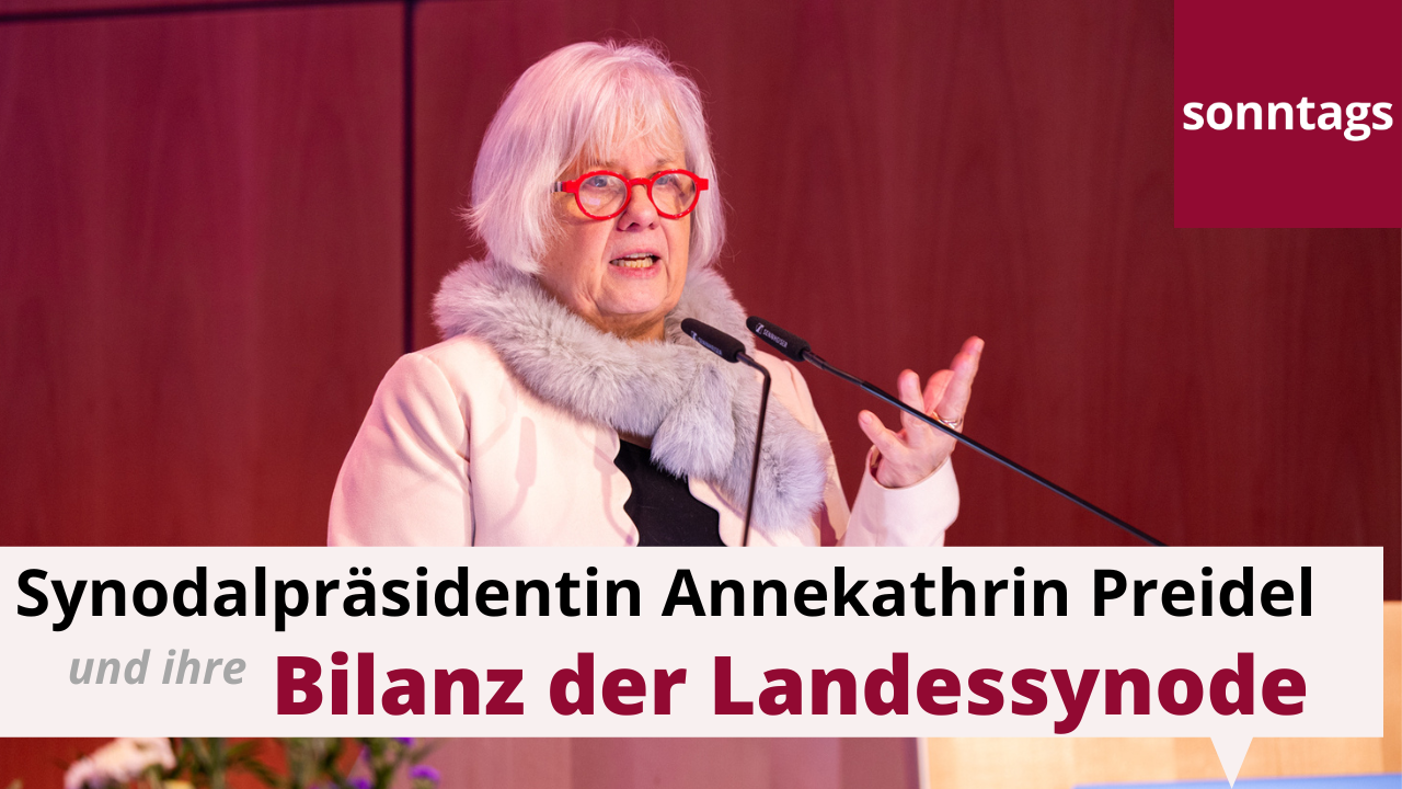 Video: Synodalpräsidentin Annekathrin Preidel über die Landessynode