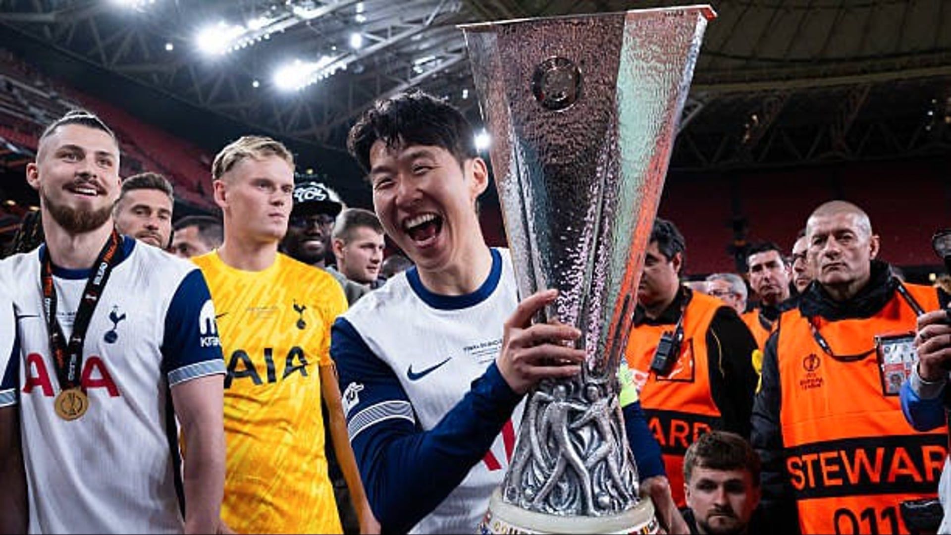 Spurs schlagen United im EL-Finale und gewinnen die erste Trophäe seit 17 Jahren