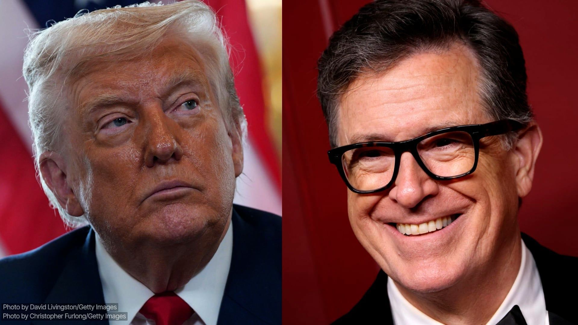 Colbert mocks Trump's guest appearance in 