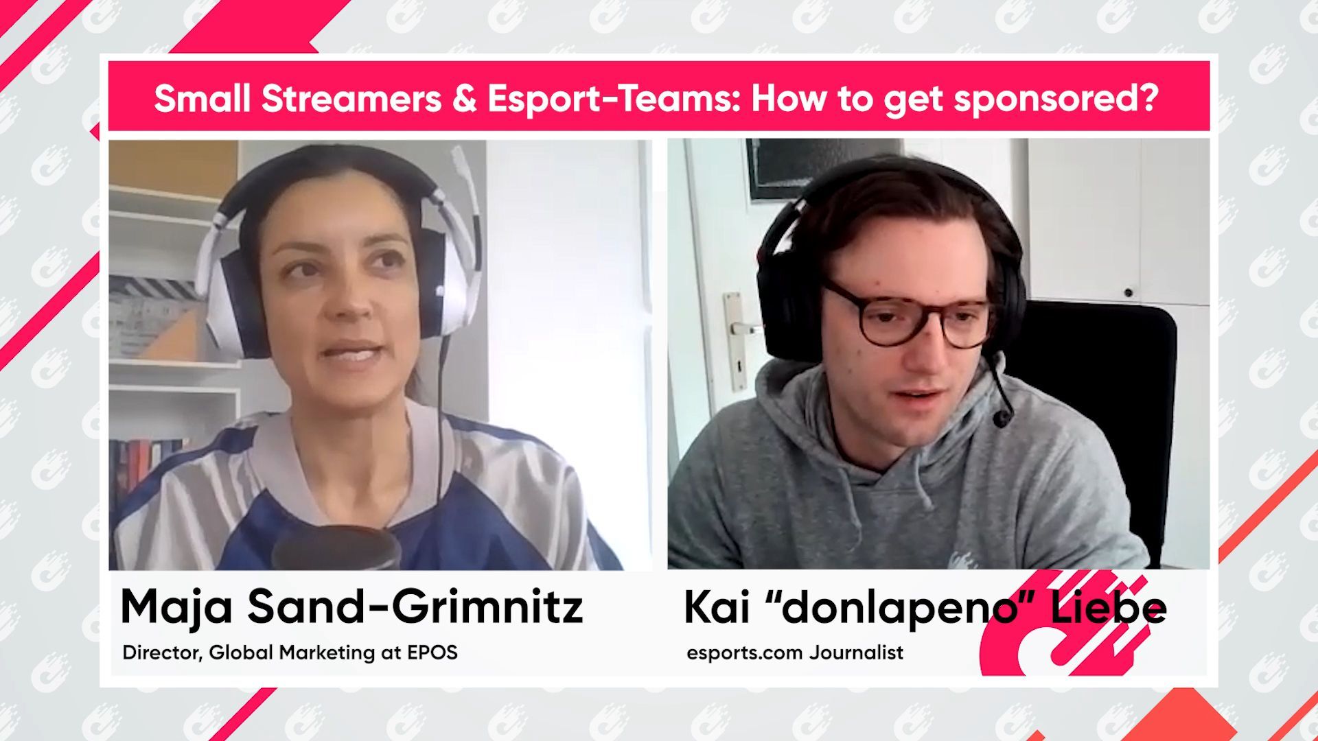 How to find a sponsor as a smaller team or influencer - Interview with Maja from EPOS