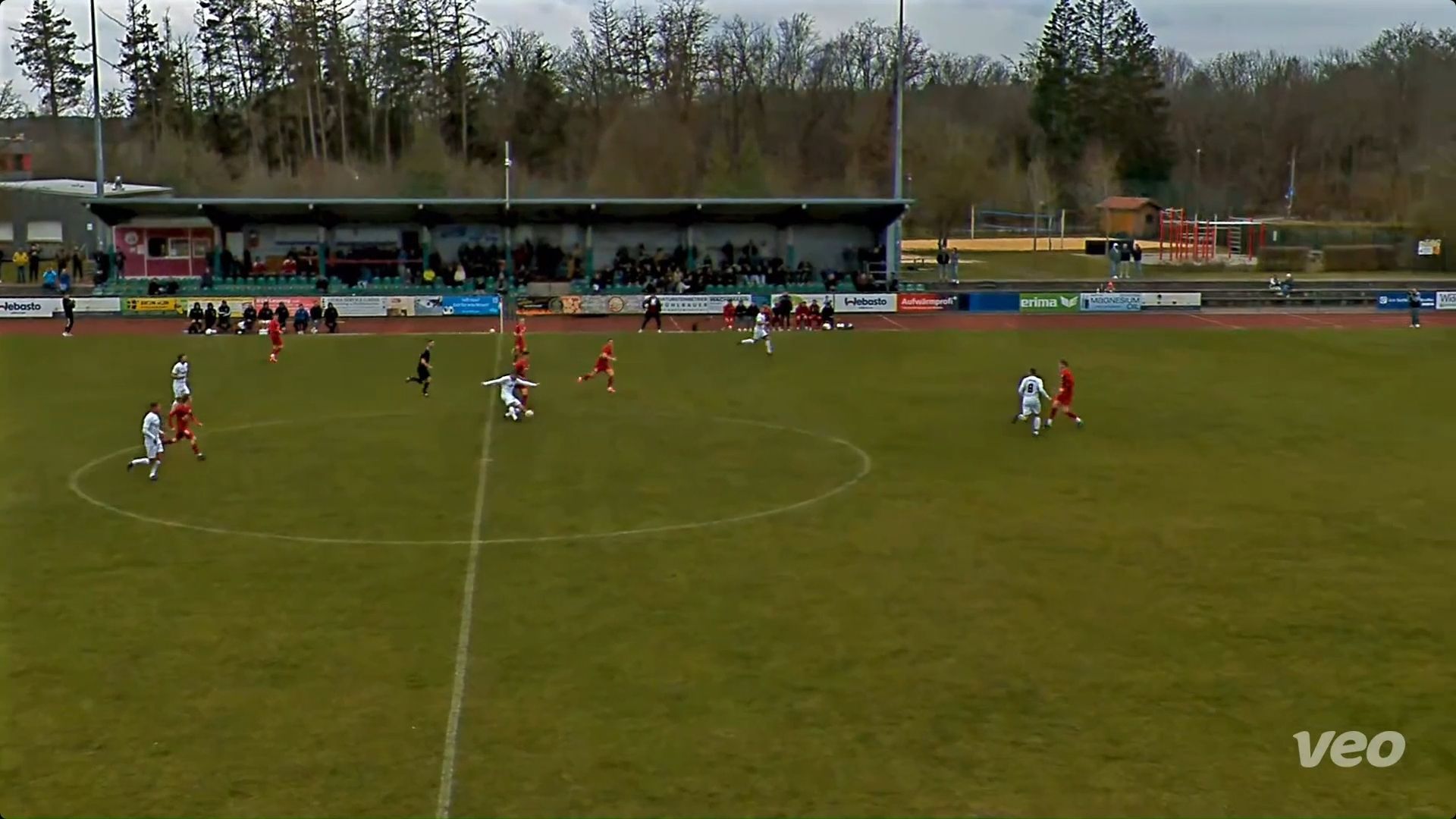Simon Ried with an insane goal from 50 meters