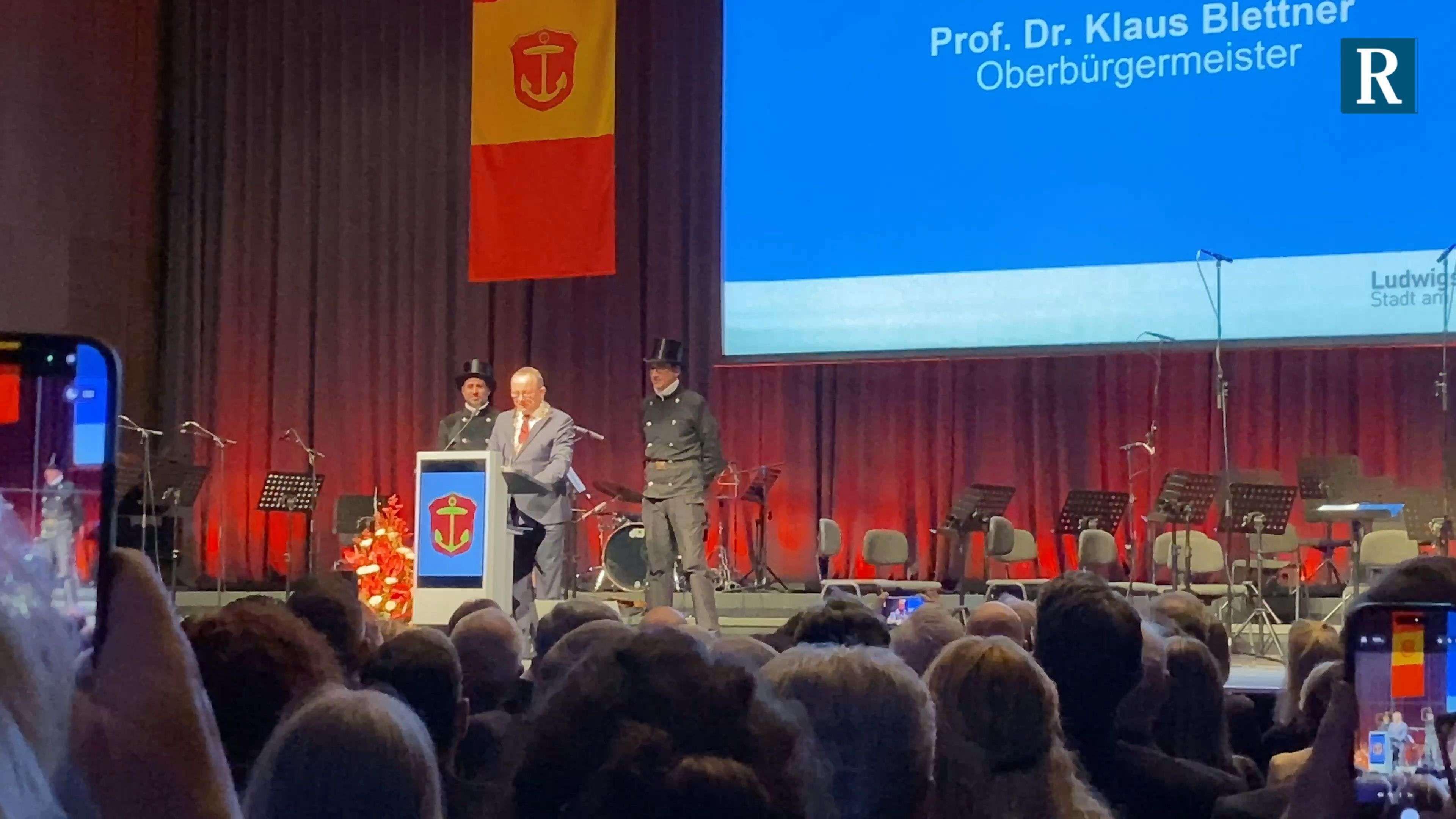 Video: Neujahrsempfang und OB-Amtseinführung in Ludwigshafen