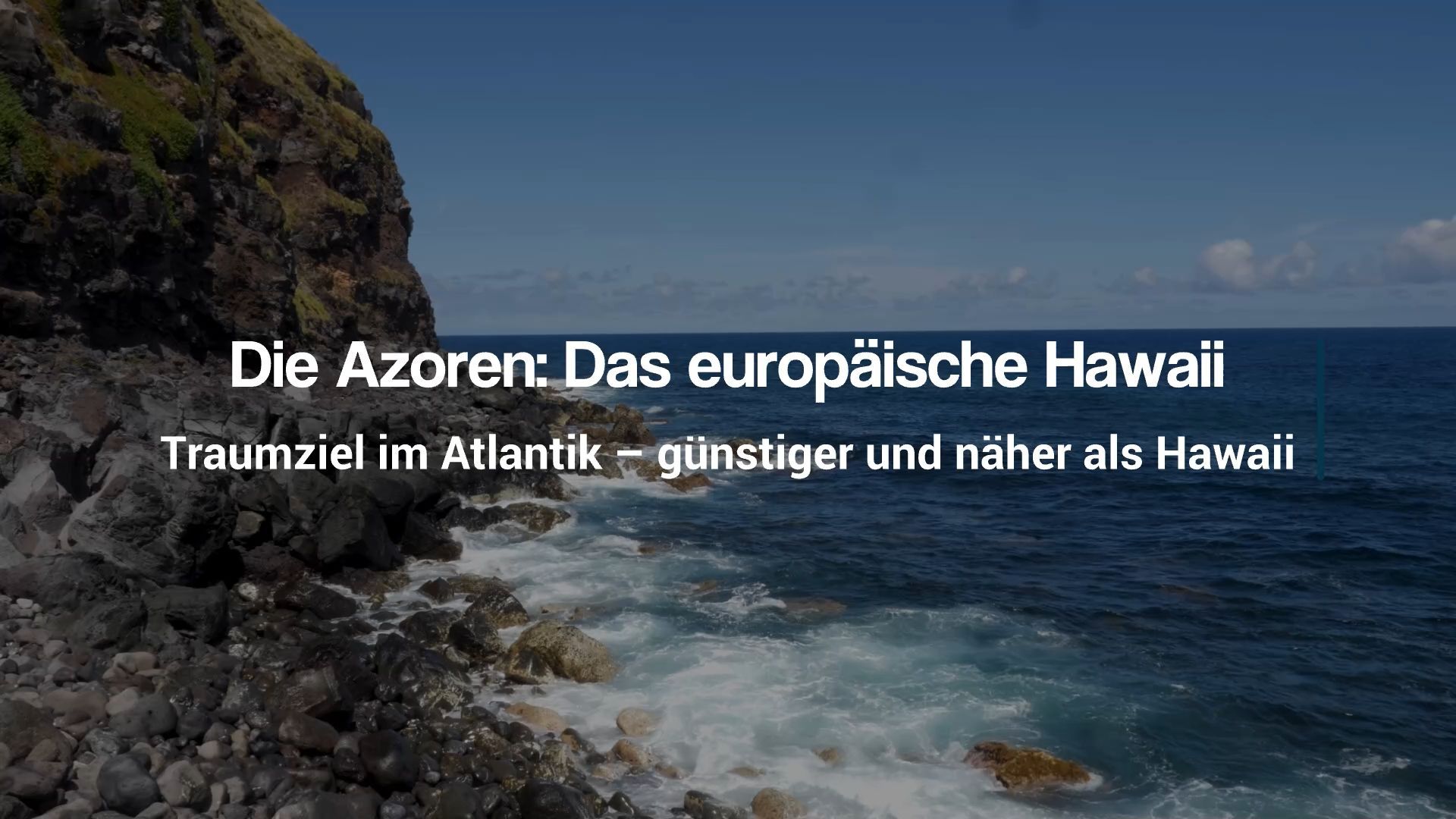 European Hawaii: This island is similarly beautiful, but denser and more affordable
