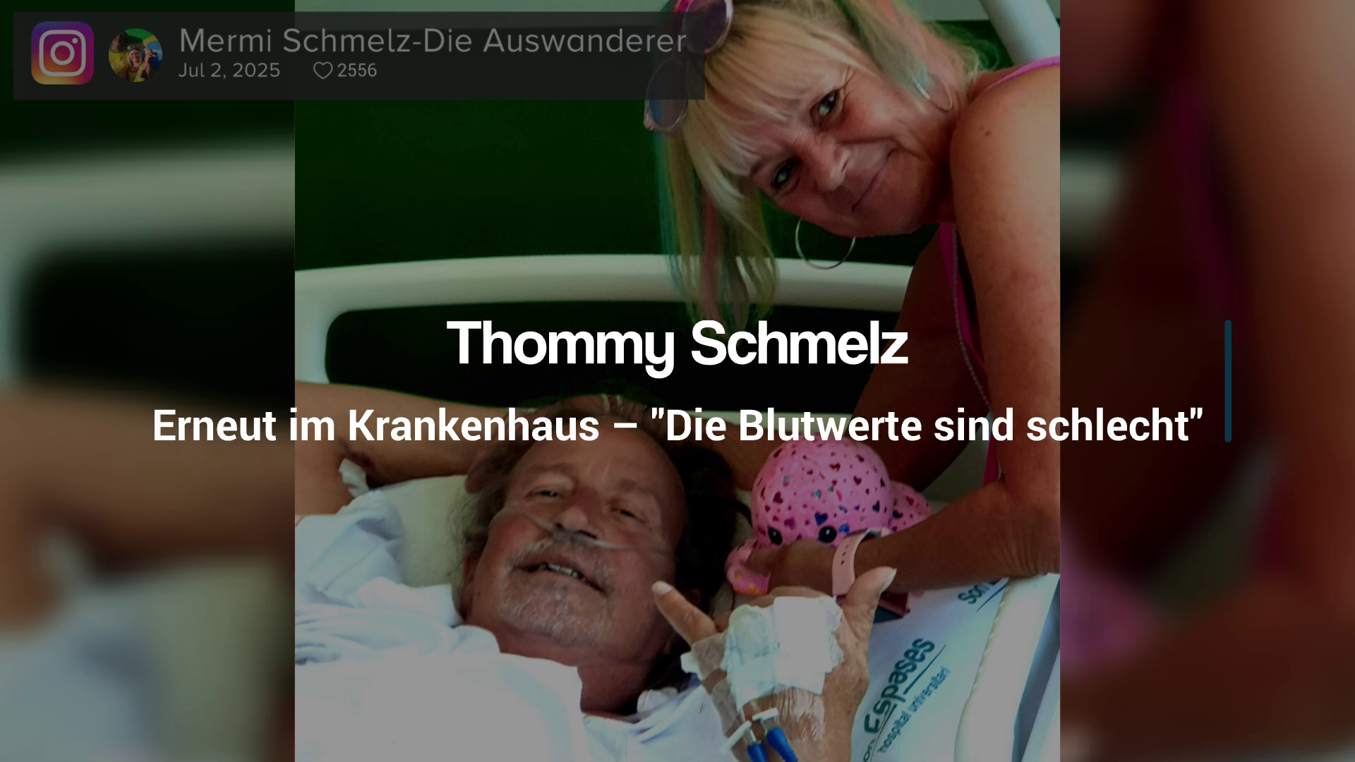 Thommy Schmelz: Back in the Hospital - 