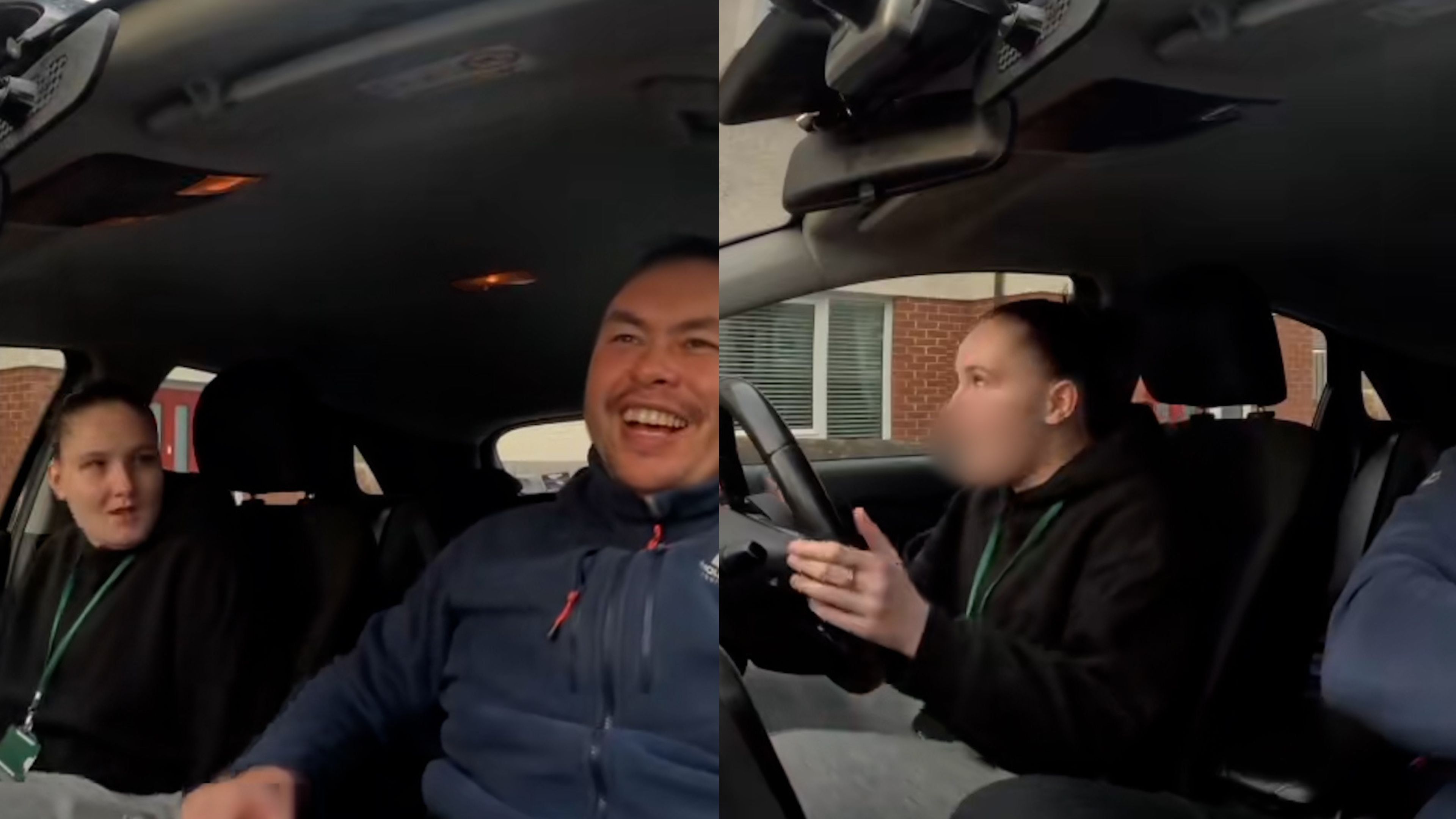 Videos, in denen ein Fahrlehrer ein Mädchen mit Tourette-Syndrom unterrichtet, machen sie zu einem Internet-Star