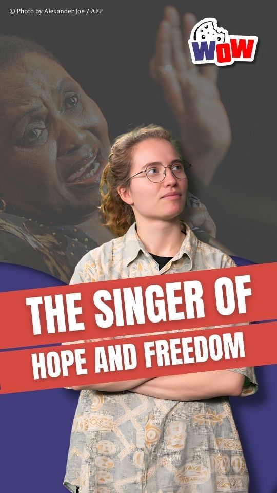 The singer of hope and freedom