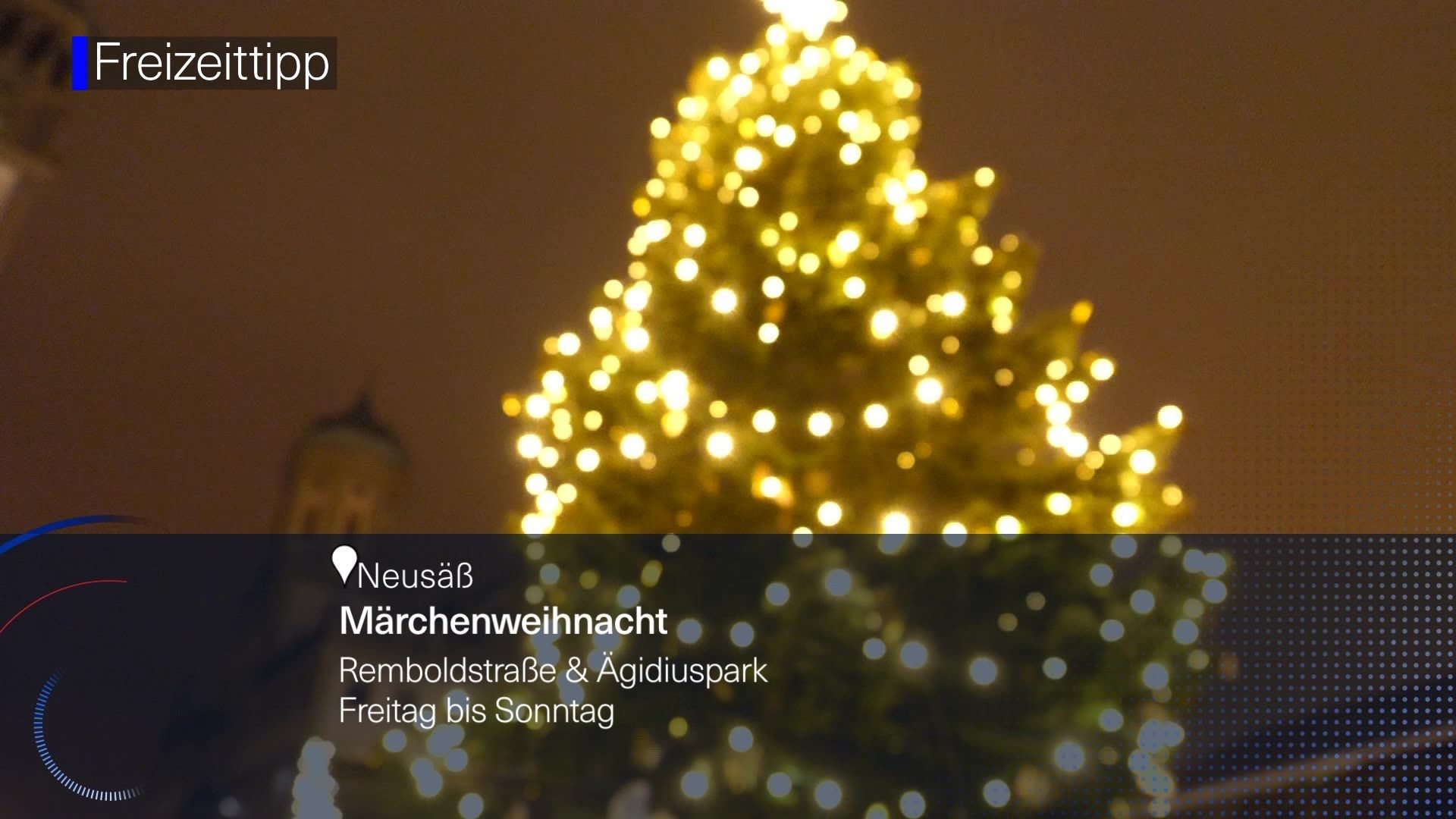 Video: a.tv Freizeittipps: Weihnachtsmärkte in der Region starten