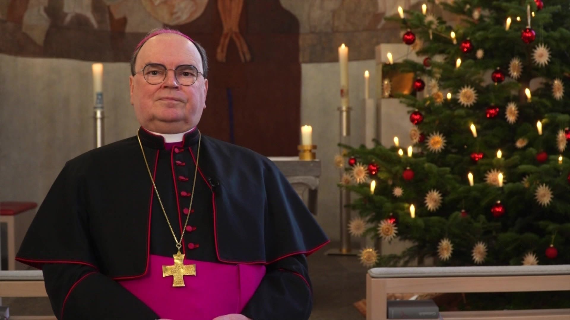Video: Weihnachtsworte – Bischof Bertram Meier mahnt zur Besinnung