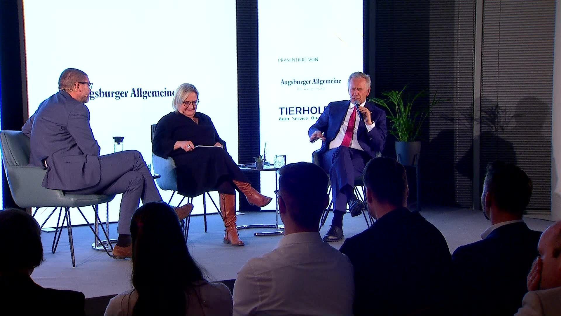 Video: Ehemaliger Bundespräsident Christian Wulff bei AZ Live