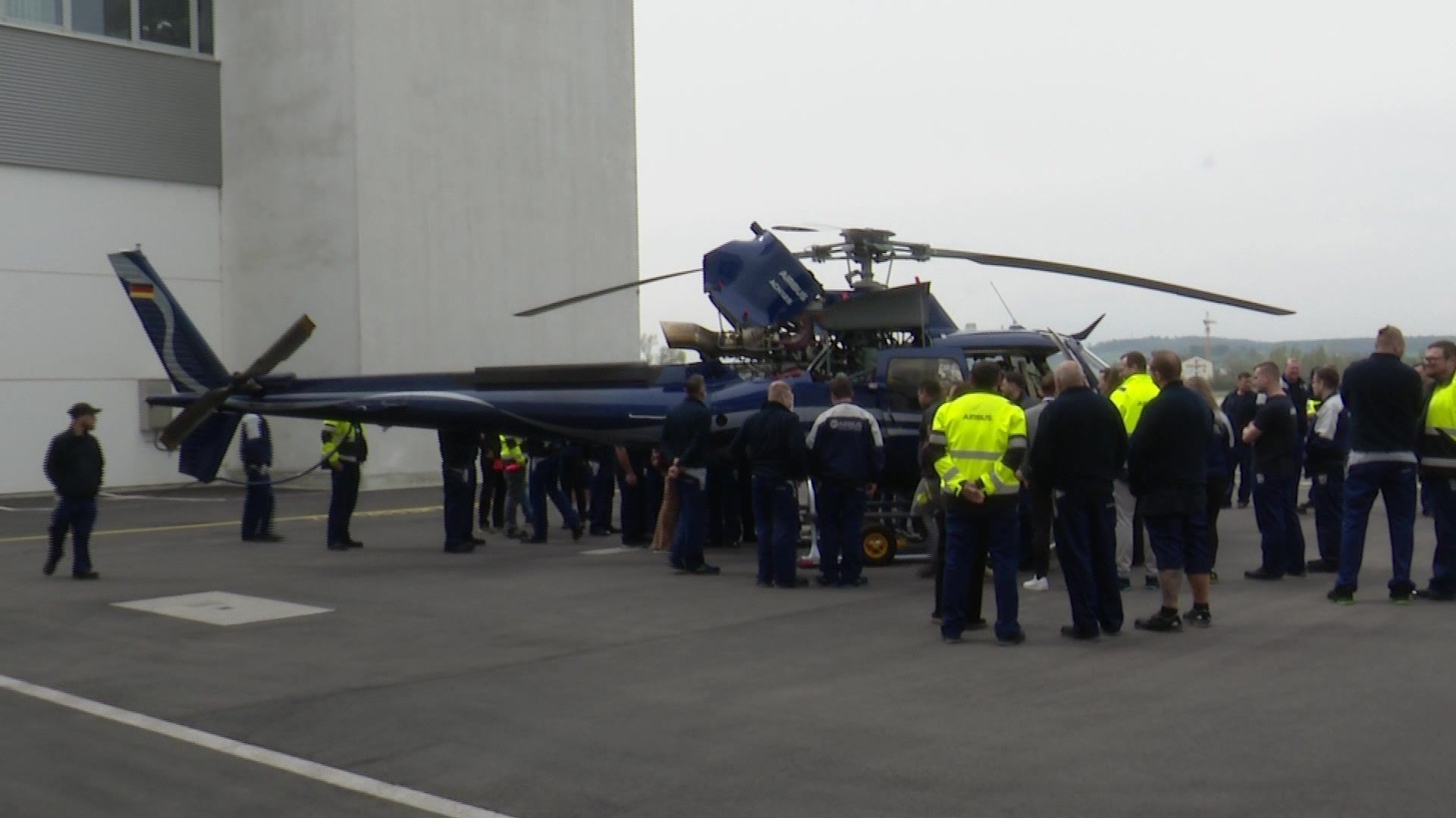 Video: Das 1000. Hubschrauber-Grundgerüst von Airbus Helicopters