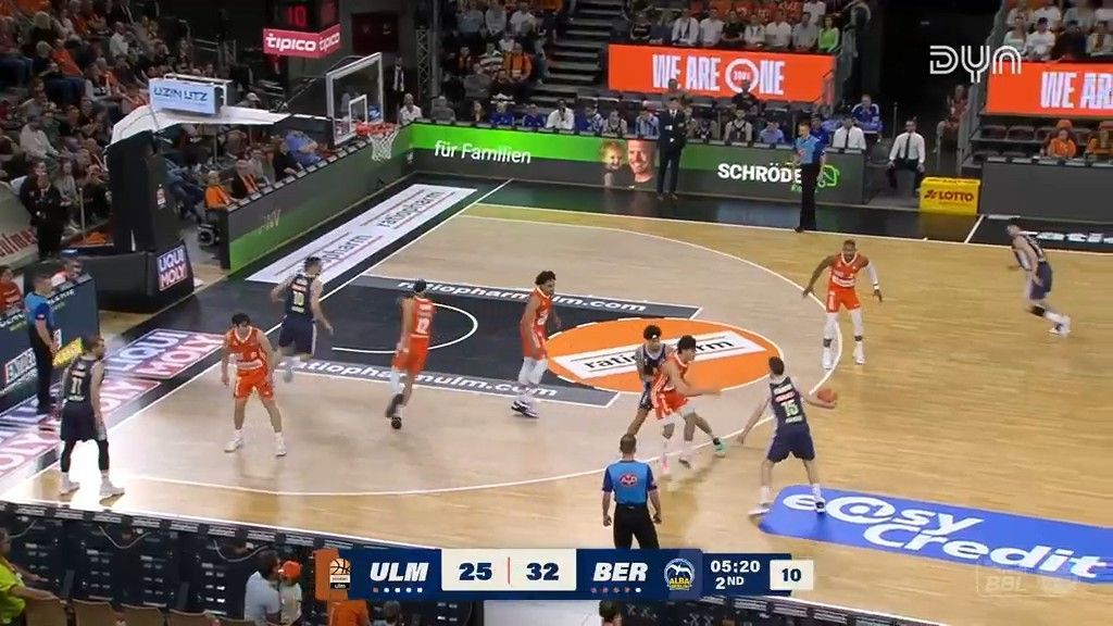Spiel Highlights zu ratiopharm ulm – ALBA BERLIN