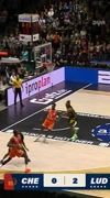 Spiel Highlights zu NINERS Chemnitz – MHP RIESEN Ludwigsburg 9×16