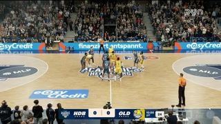 Spiel Highlights zu MLP Academics Heidelberg – EWE Baskets Oldenburg