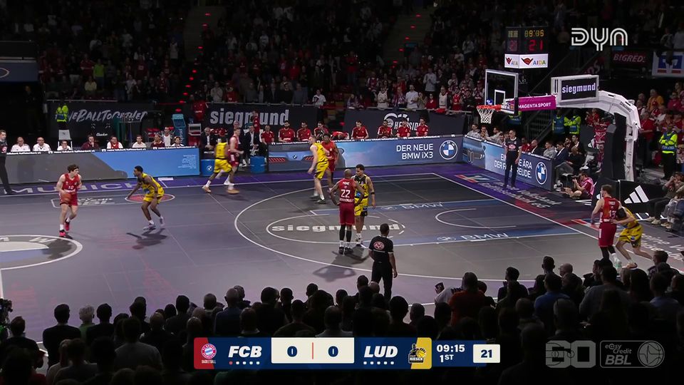 Spiel Highlights zu FC Bayern München Basketball – MHP RIESEN Ludwigsburg