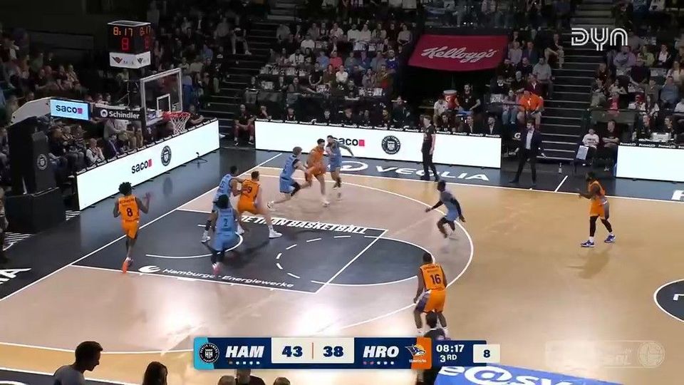 Spiel Highlights zu Veolia Towers Hamburg – ROSTOCK SEAWOLVES