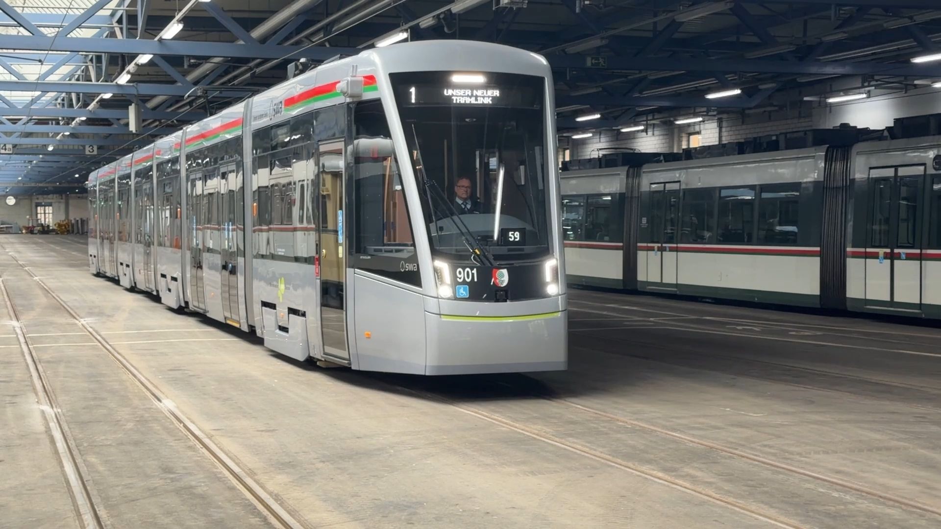 Video: Zukunft des ÖPNV: Die neuen Augsburger Straßenbahnen