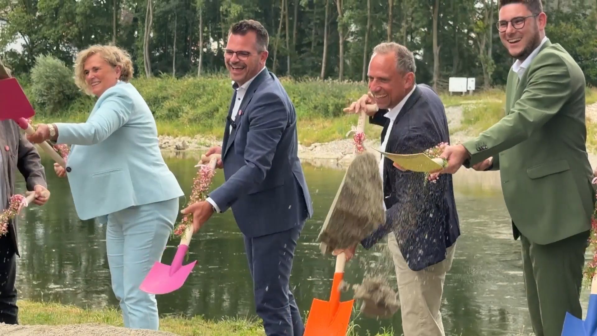 Video: Spatenstich für die Landesgartenschau: Donauwörth startet in Richtung 2028