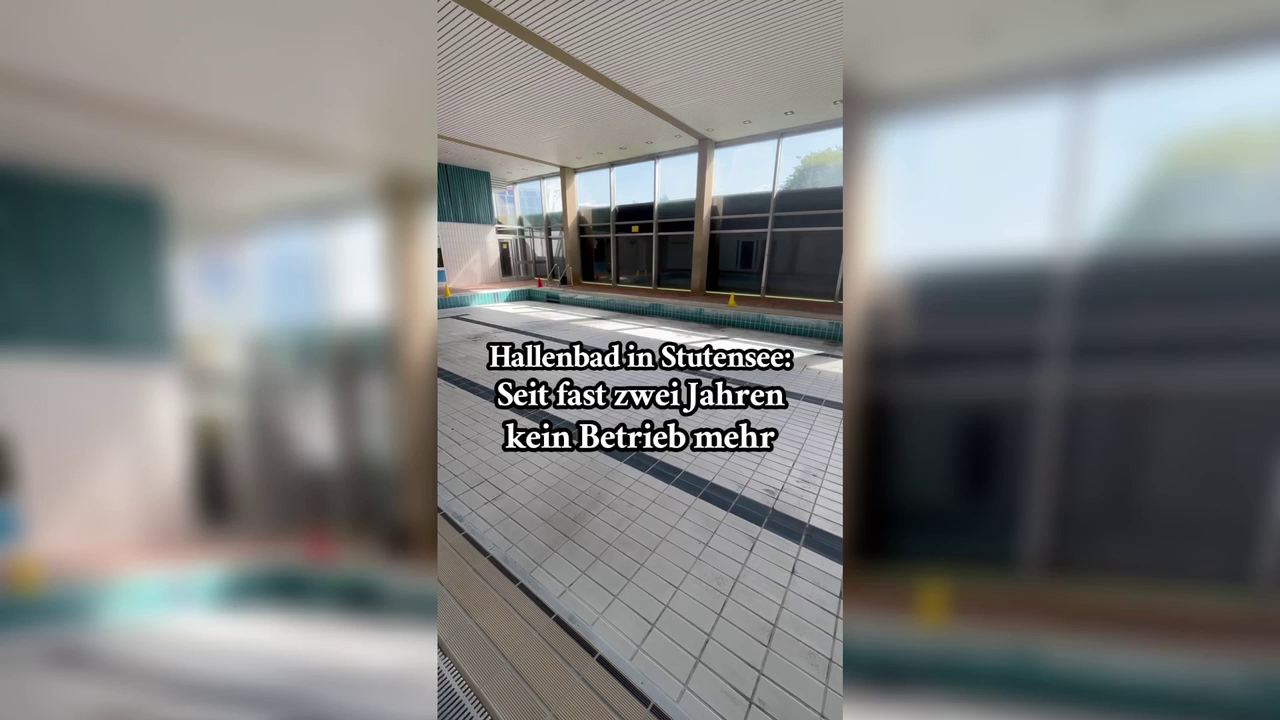 Video: Lost Place: So sieht das alte Hallenbad in Spöck heute von Innen aus