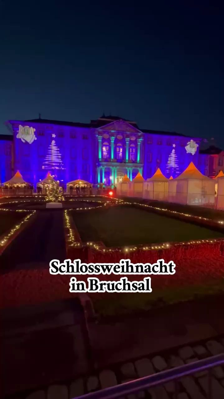 Video: Schlossweihnacht in Bruchsal ist gestartet