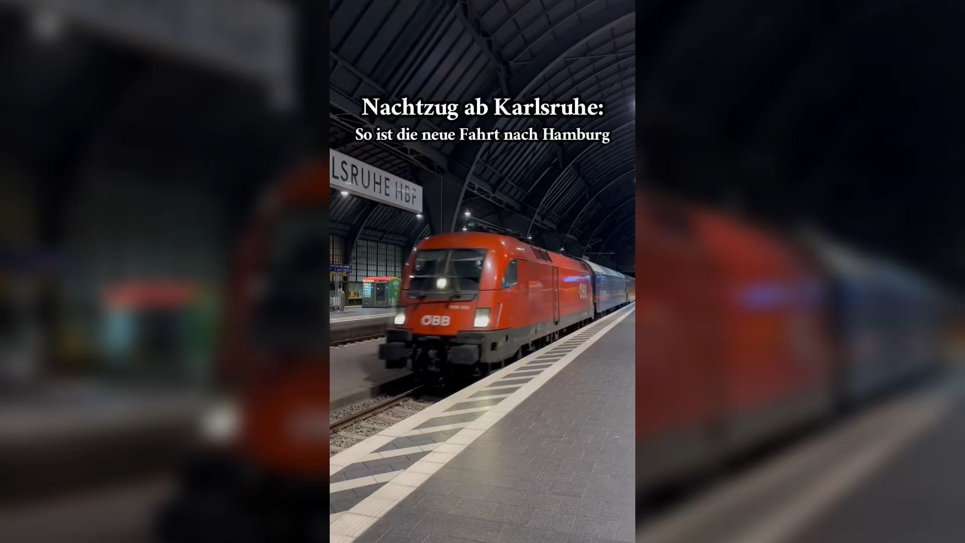 Video: Neuer Nachtzug ab Karlsruhe: So ist die neue Fahrt nach Hamburg