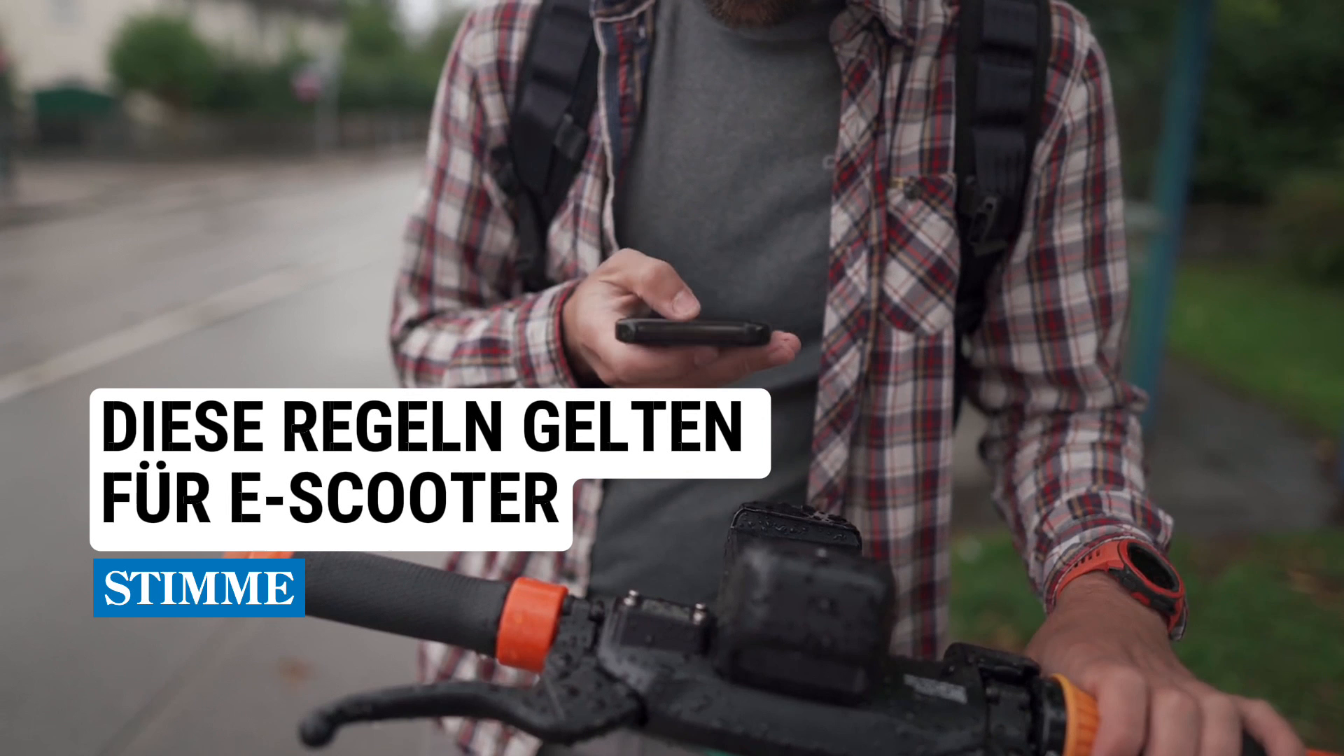 These rules apply to E-Scooters