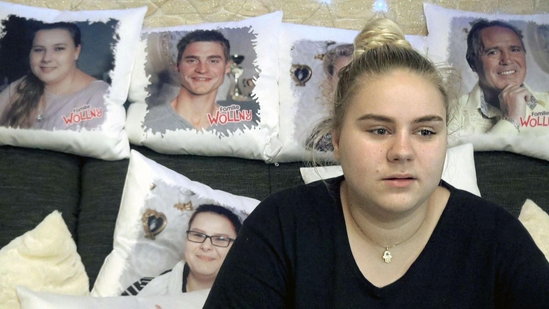 Estefania hatte große Angst
