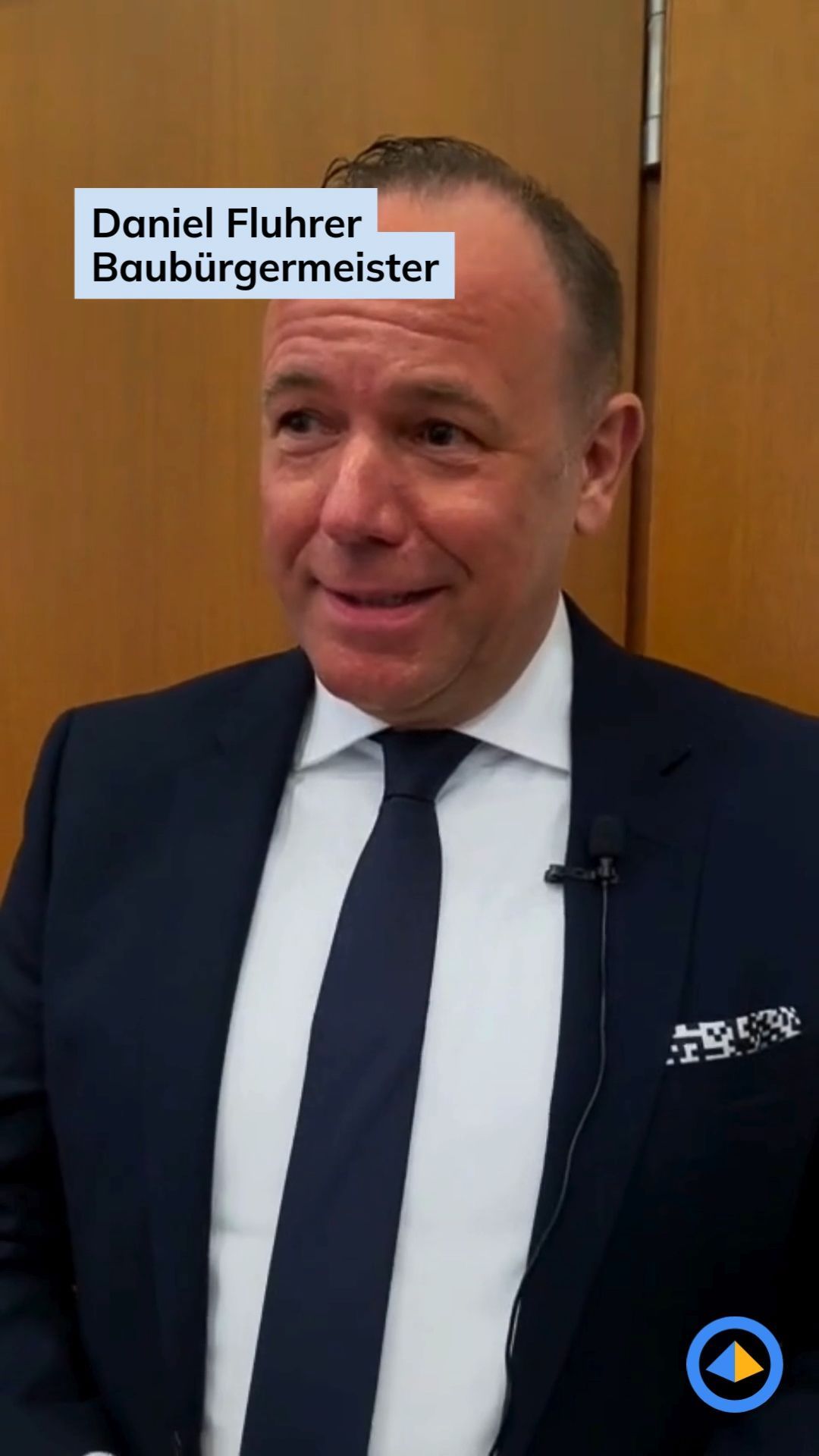 Video: Baubürgermeister Daniel Fluhrer über die Baumaßnahmen 2026 in Karlsruhe