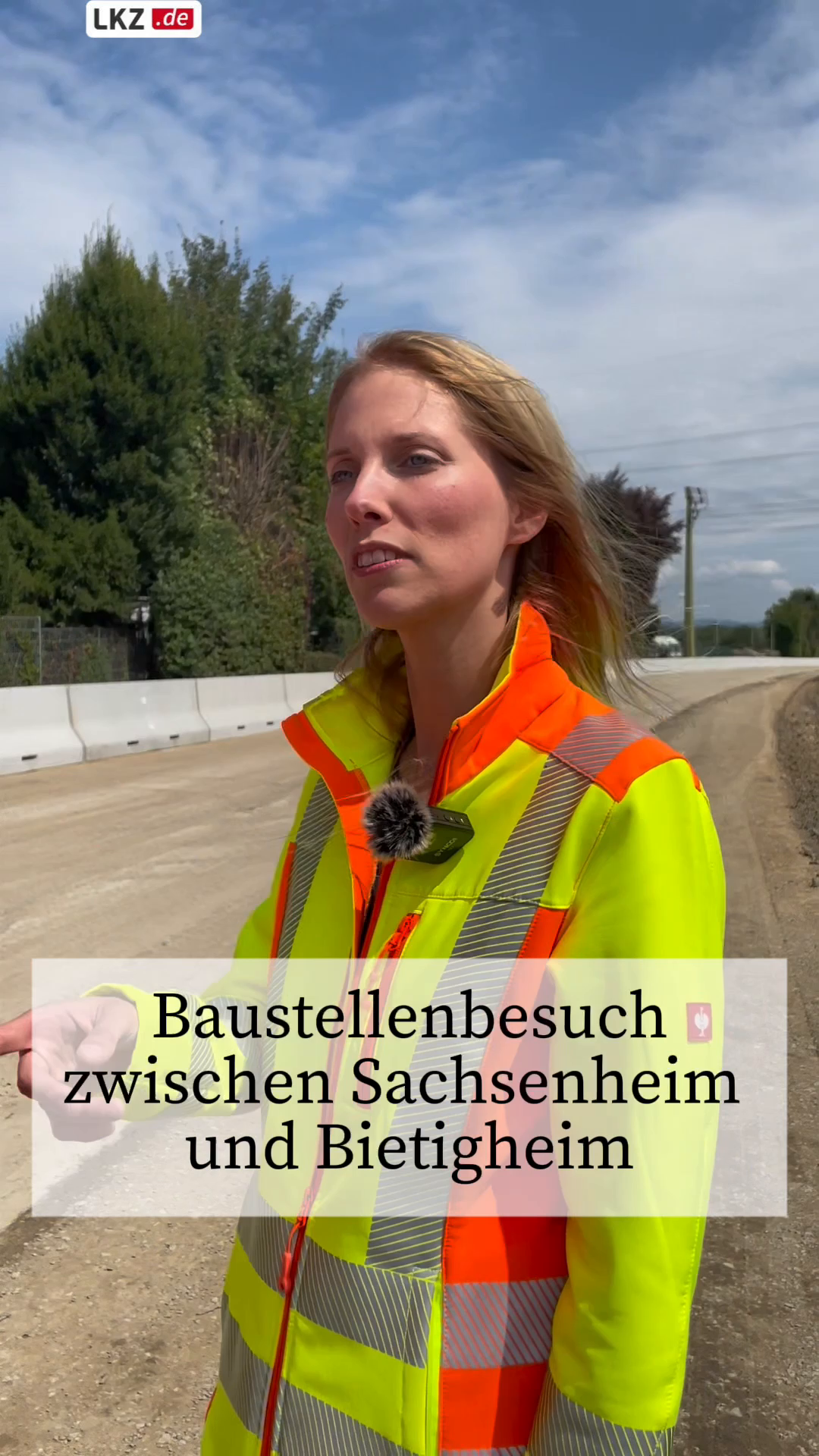 Video: Besuch auf der Baustelle zwischen Bietigheim-Bissingen und Sachsenheim