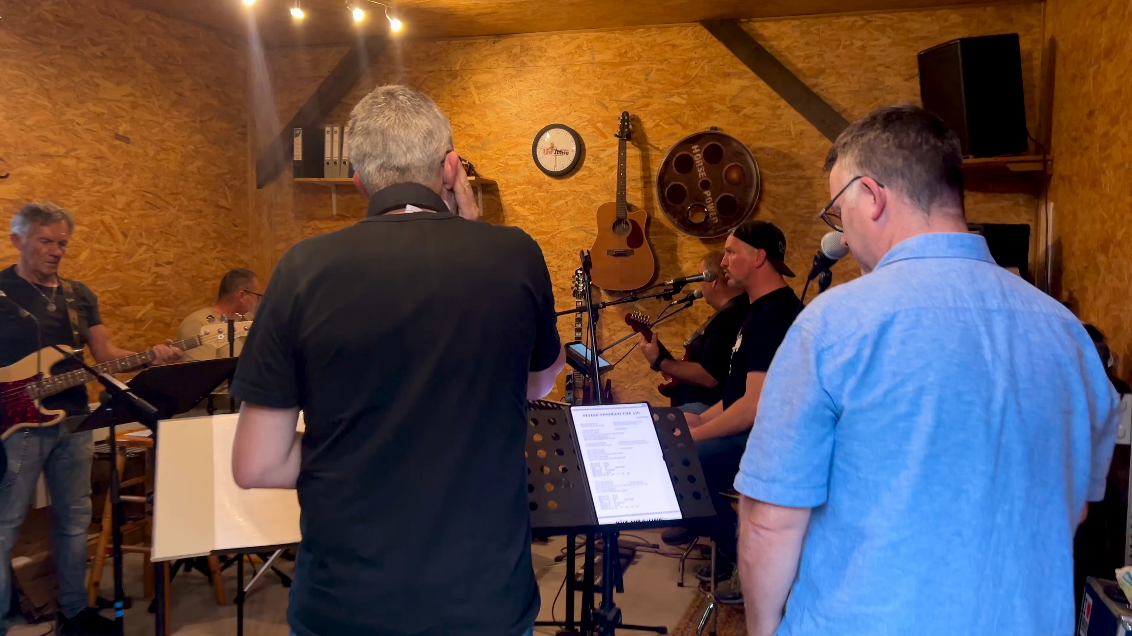 Video: Probe der Kult-Band Rhöner Bluat