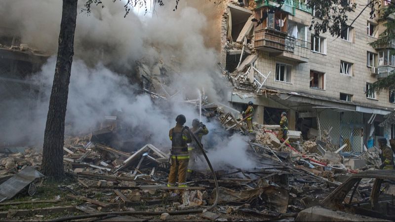 Russischer Großangriff: Mindestens 14 Menschen in Kyjiw getötet – Dutzende Verletzte