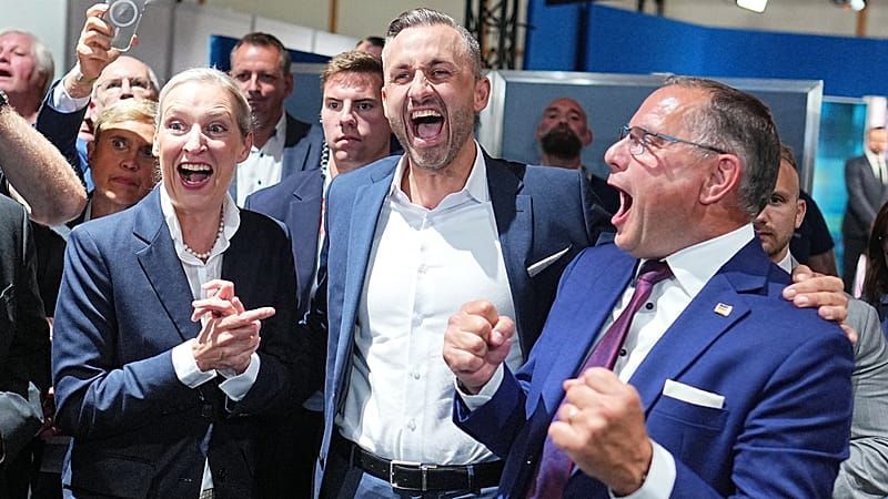 Video: Vorläufiges Endergebnis: AfD Sieg in Sachsen-Anhalt - Absolute Mehrheit verpasst