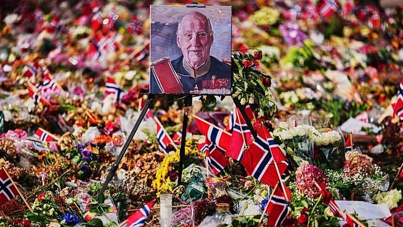 Video: Beerdigung - Norwegen nimmt Abschied von König Harald V.