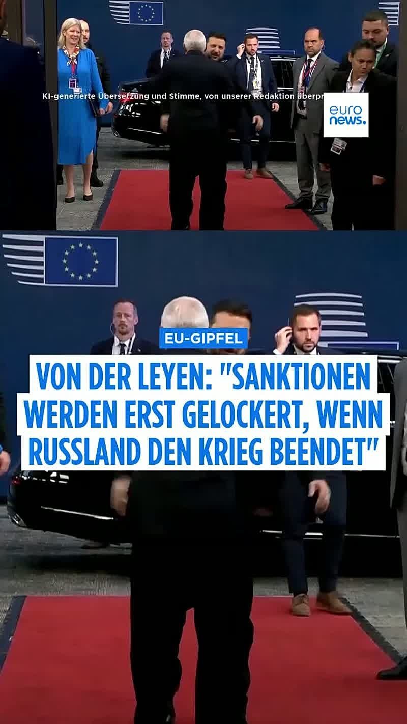 Video: EU-Gipfel: Staats- und Regierungschefs stellen sich hinter Selenskyj im Streit mit Trump