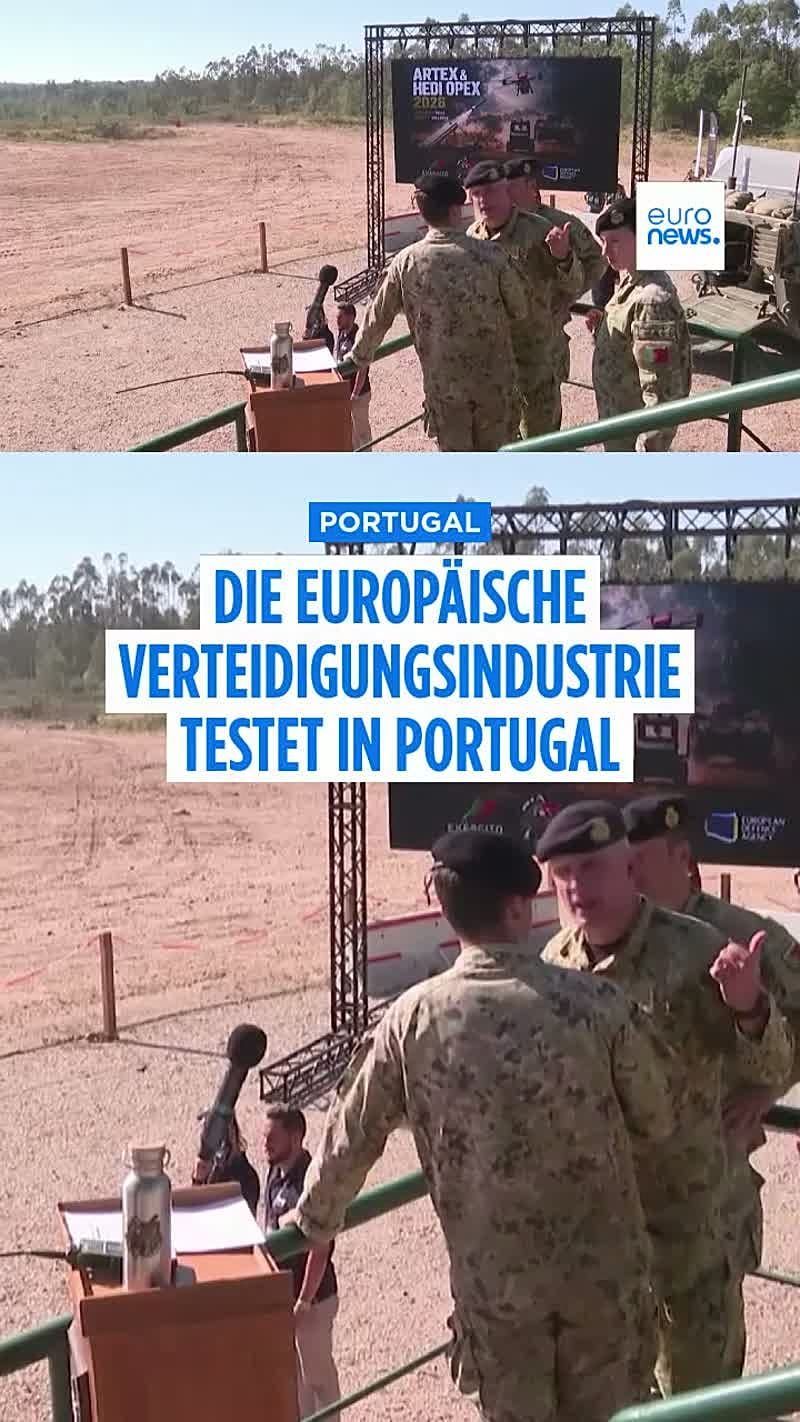 Video: Lehren aus der Ukraine: Europa testet neue militärische Fähigkeiten in Portugal