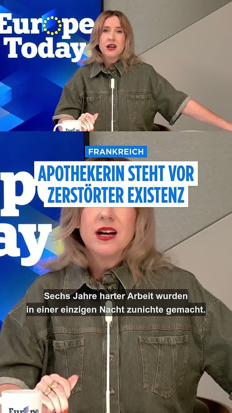 Video: „Alles ist zerstört“: Pariser Apothekerin nach Unruhen