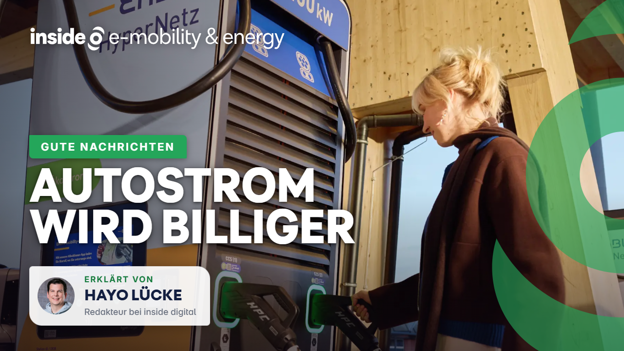 Dopo Aral Pulse: Prezzi di ricarica per l'energia delle auto elettriche in caduta libera