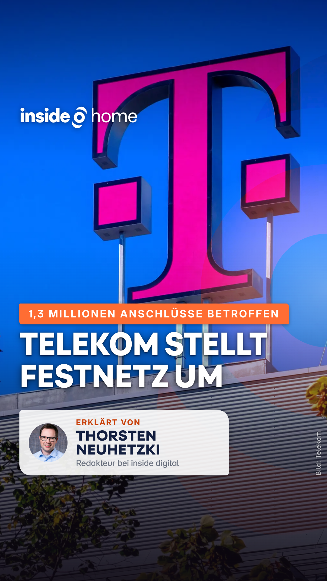 Video: Die Telekom stellt rund 1,3 Millionen alte Festnetzanschlüsse um