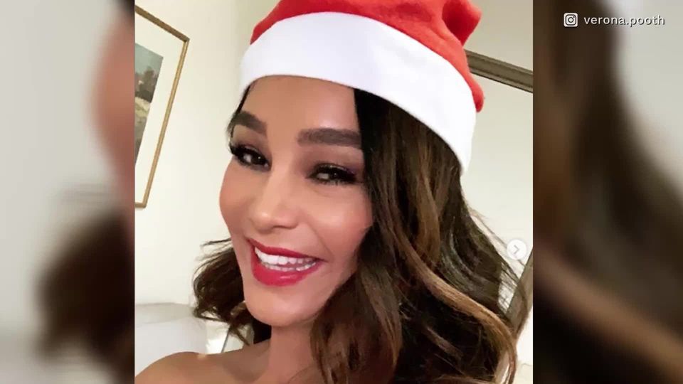 Sexy Weihnachten: Verona Pooth begeistert im heißen Nikolaus-Outfit