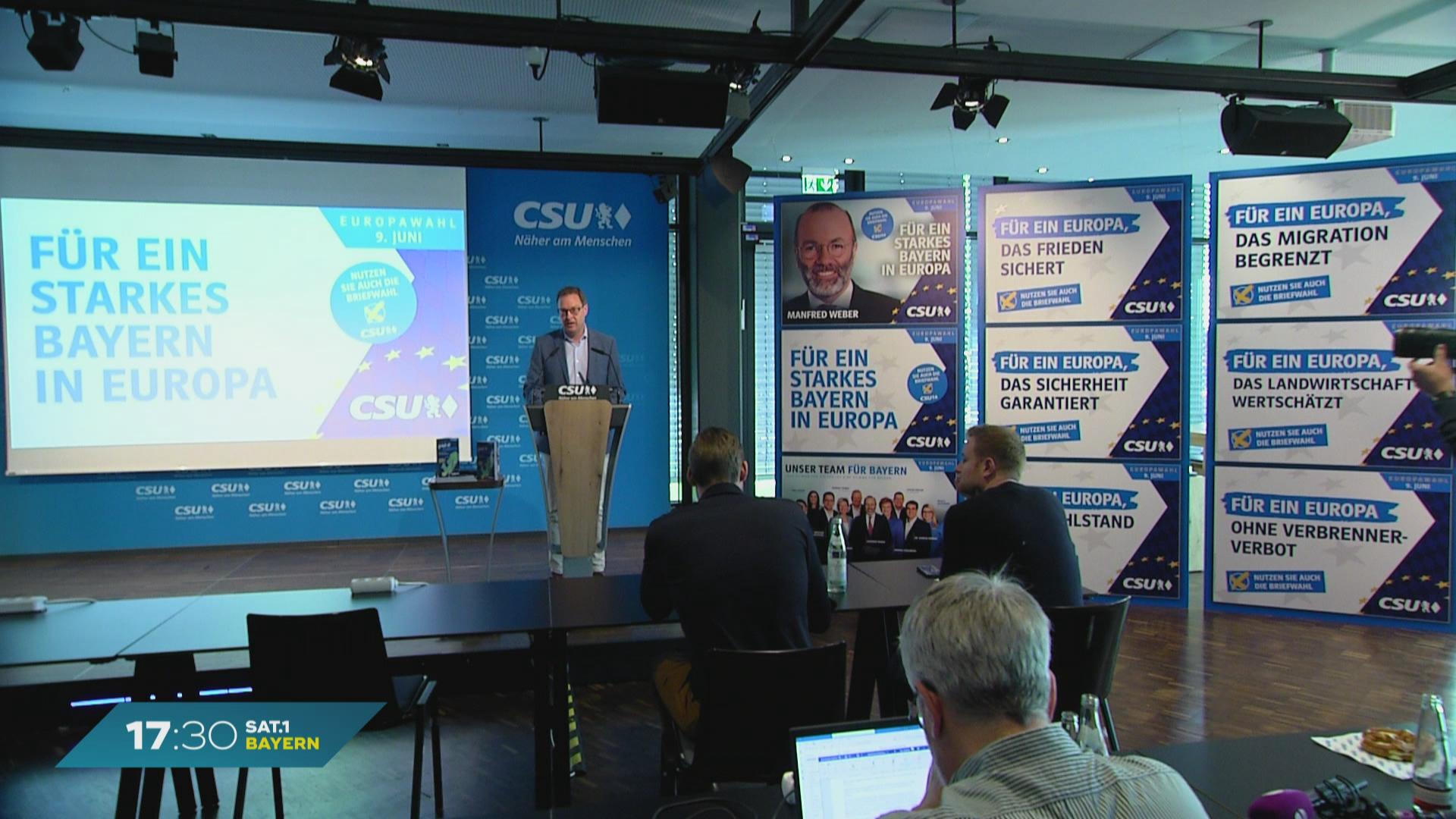2024 European elections in Bavaria: CSU presents its campaign