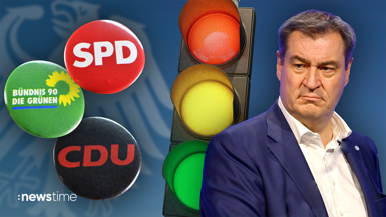 GroKo-Angebot an SPD: Söder sieht Ampel-Aus kommen