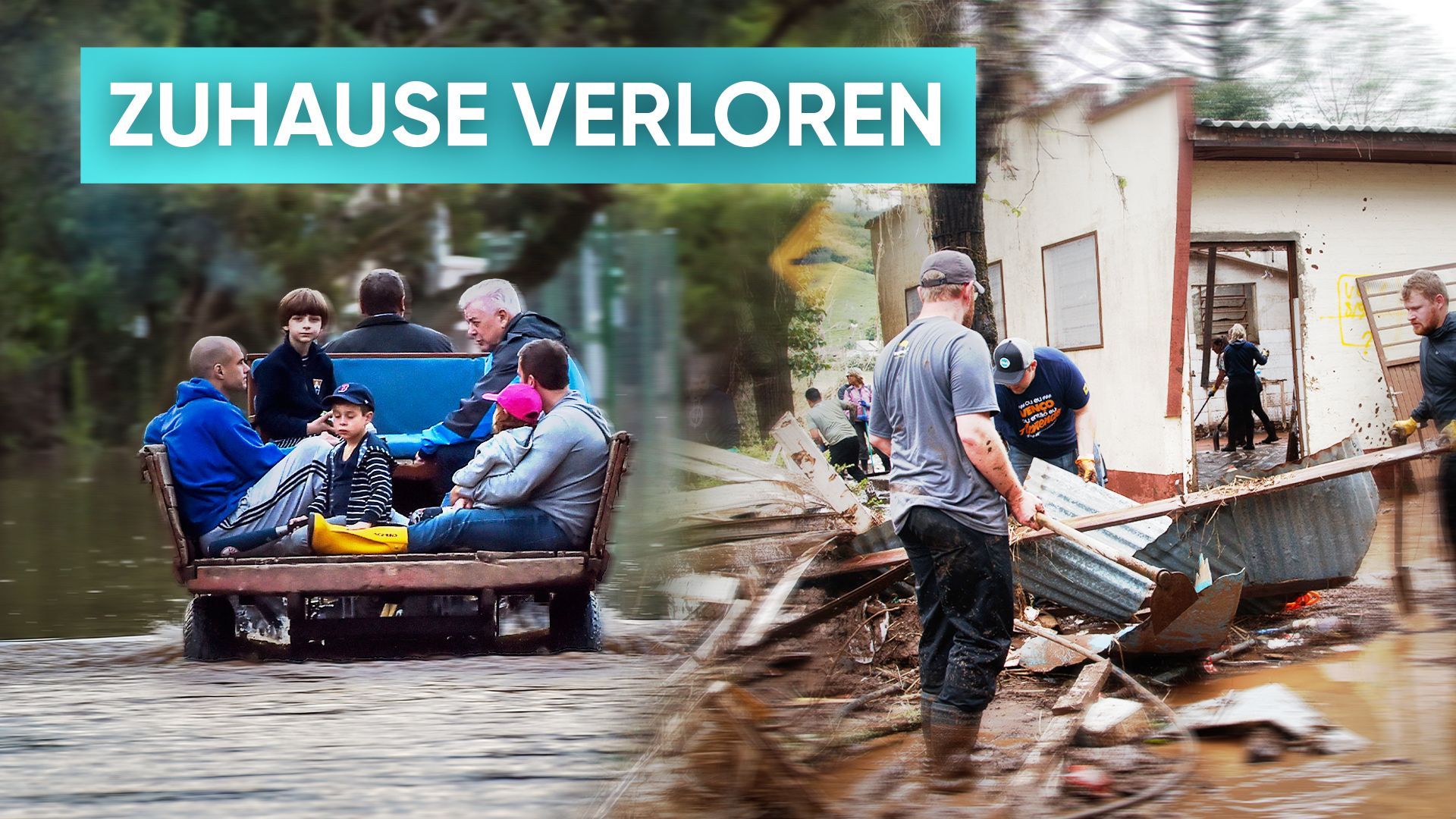 "Kriegsähnliche Zustände": Dramatische Überschwemmungen in Brasilien