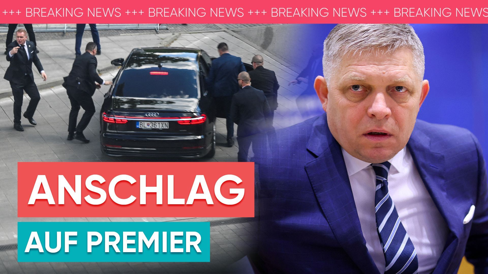 Scholz und Habeck äußern sich zu Anschlag auf slowakischen Premier Fico