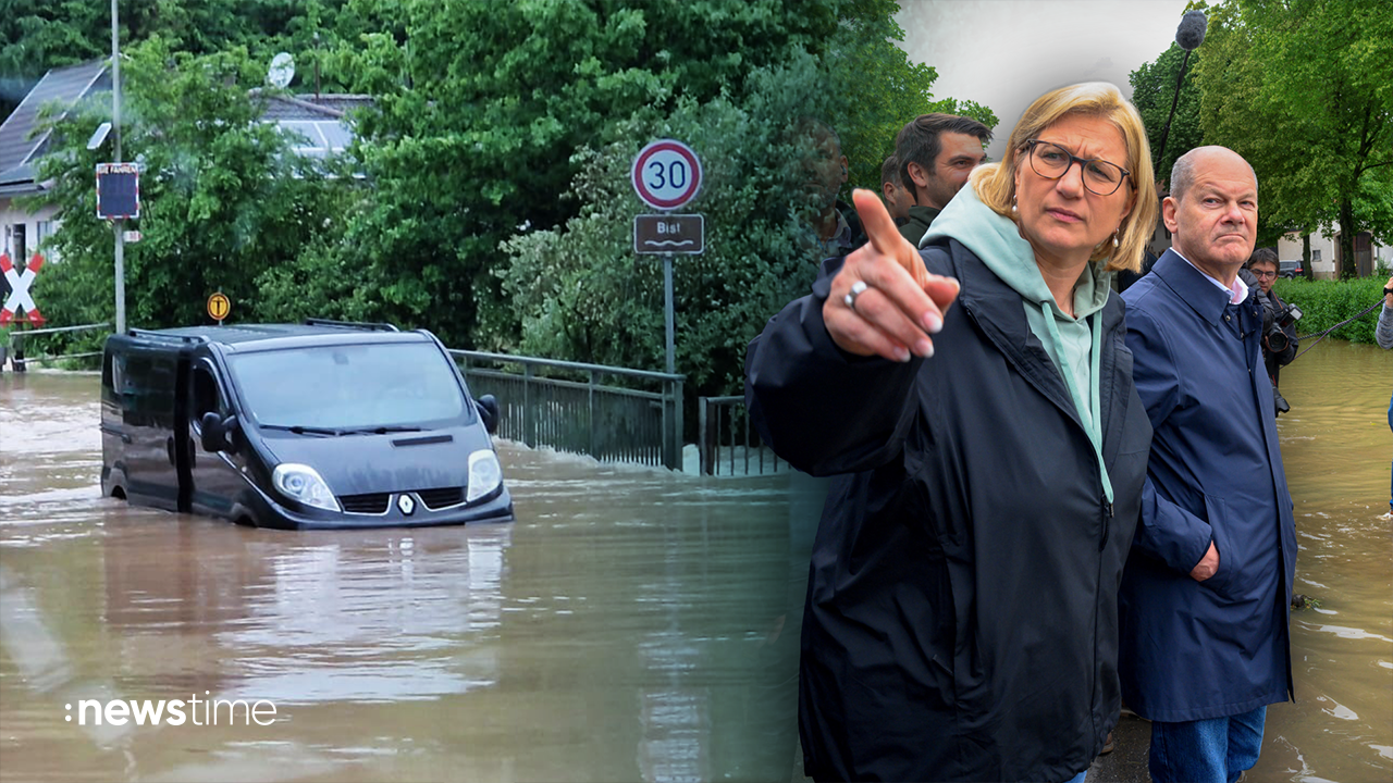 Schlimmste Flut seit 30 Jahren: Scholz reist in Hochwasser-Gebiet im Saarland