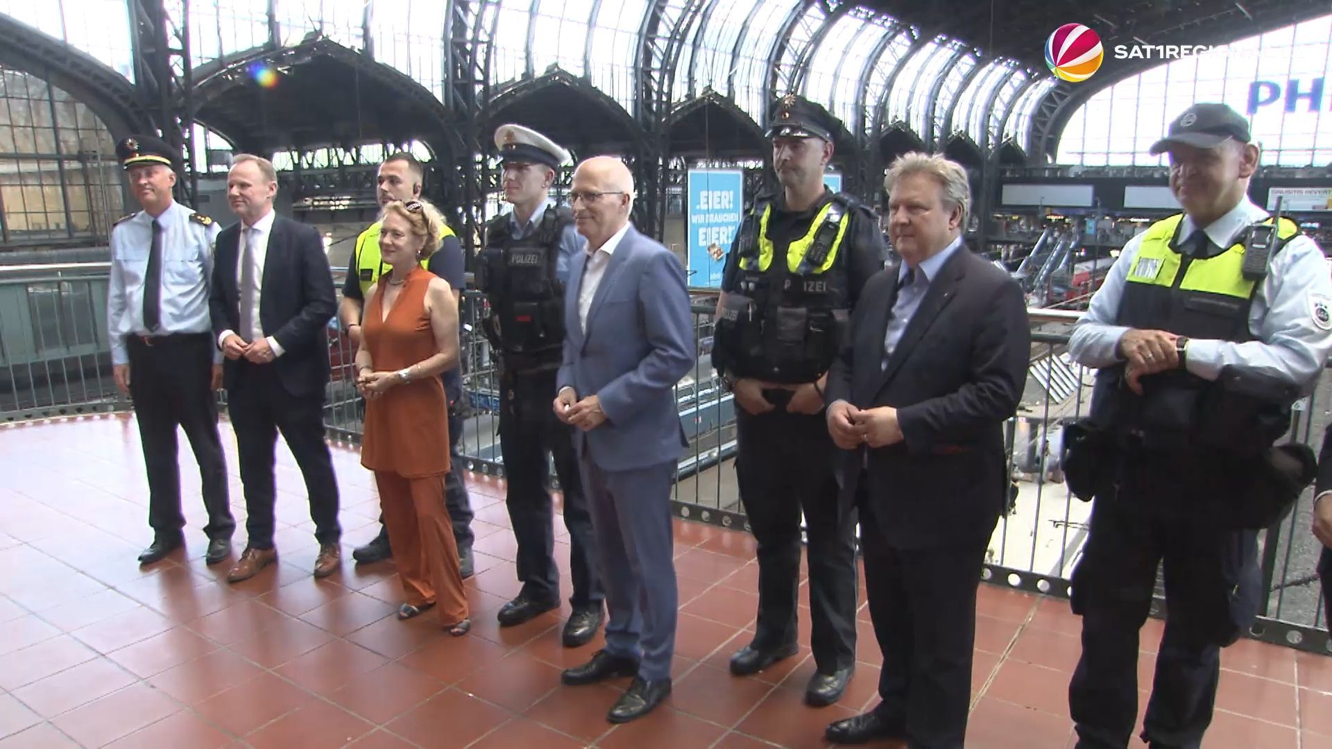 Sicherheit am Hauptbahnhof: Städte Hamburg, Wien und Zürich arbeiten eng zusammen