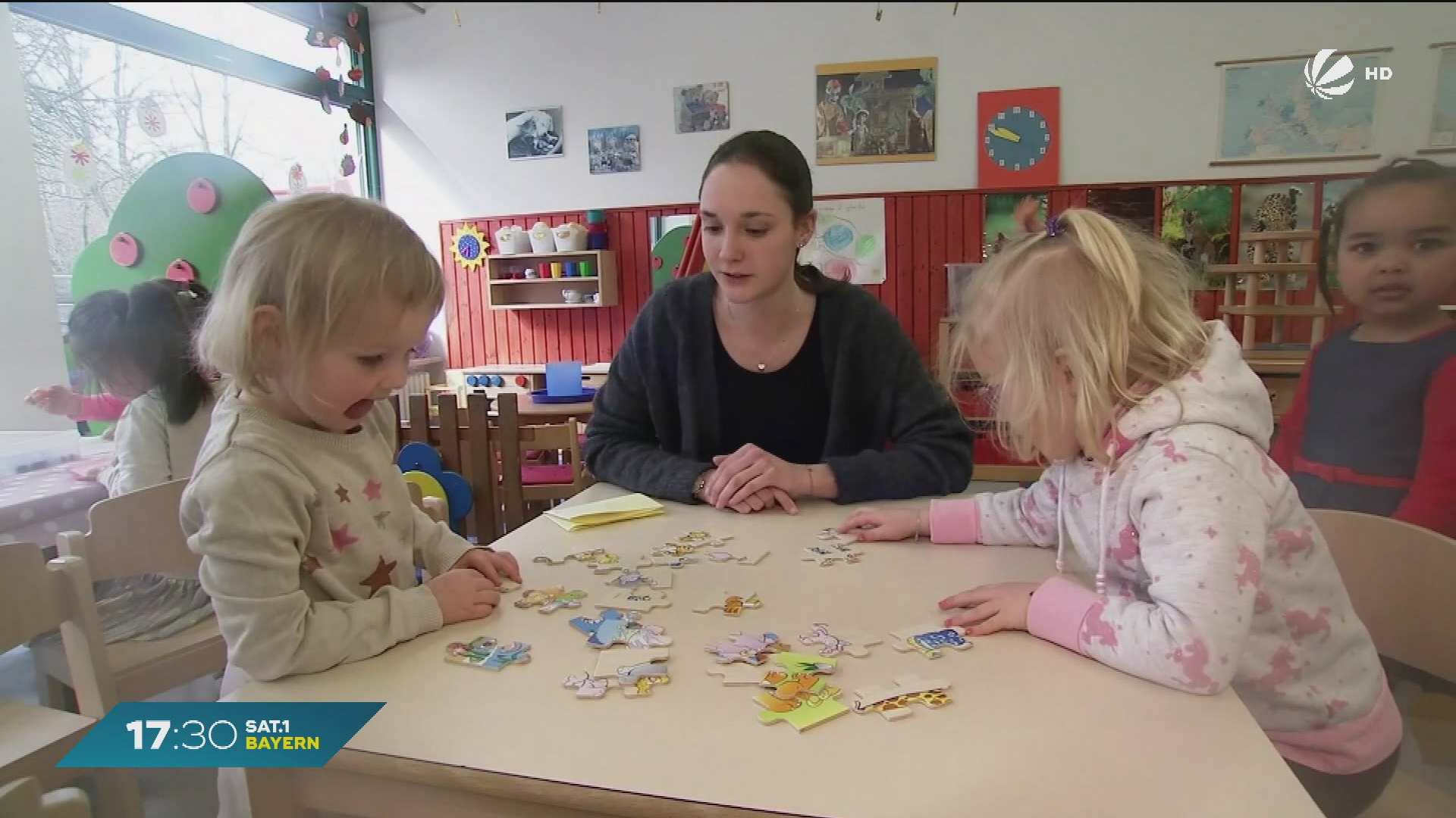 Kitas in Bayern: Personal besonders oft krank